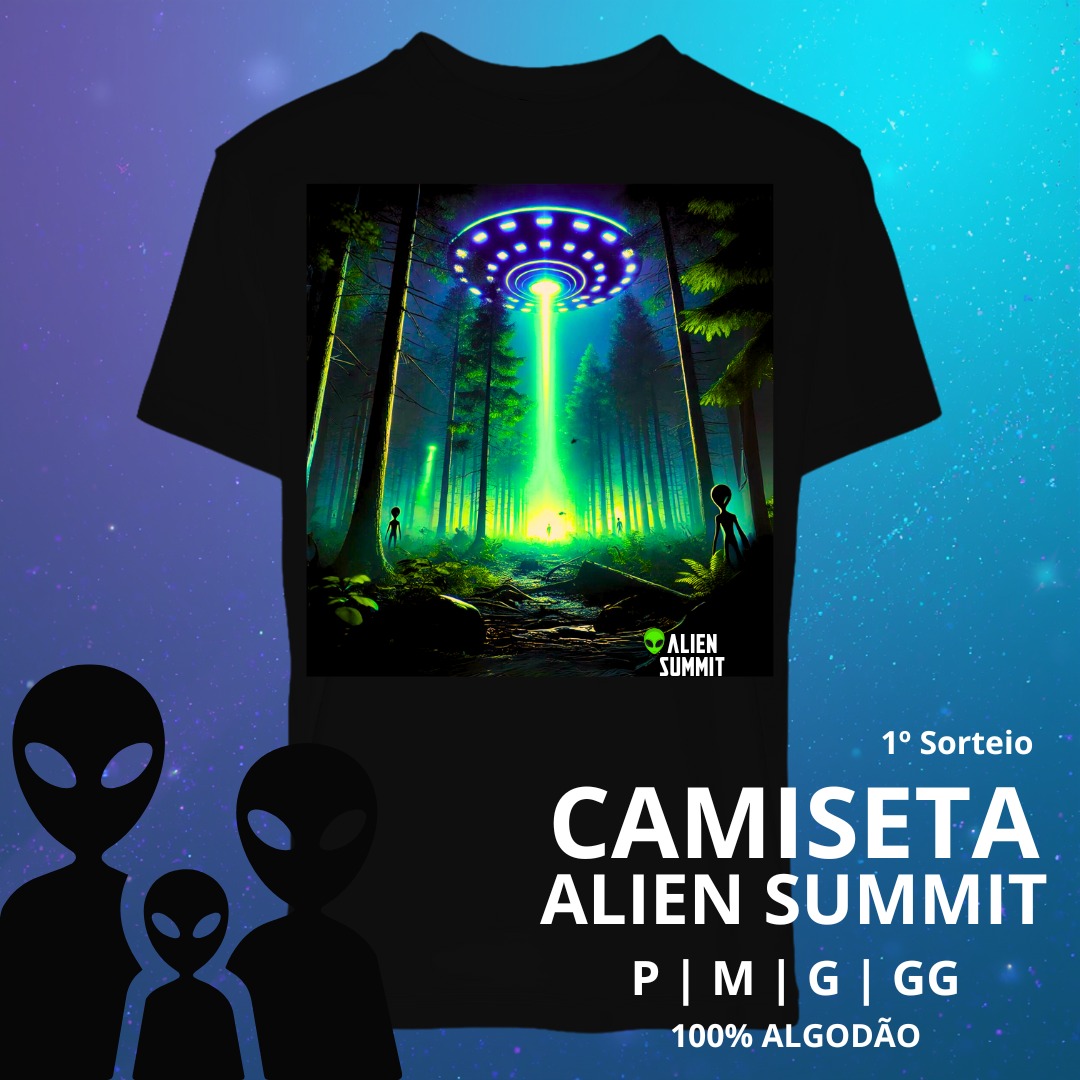 Camiseta Alien Summit – Edição Oficial